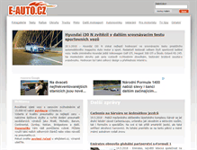 Tablet Screenshot of e-auto.cz